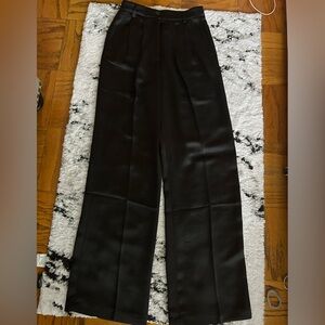 Calvin Klein Black Wide Leg Pants